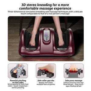 Masseur de pieds ZL Z8160Z à vente chaude 2025, pétrissage profond, roulement des orteils, des talons, des points, pression d'air, chaleur, luminothérapie rouge, 110V/220V - Product Image 3