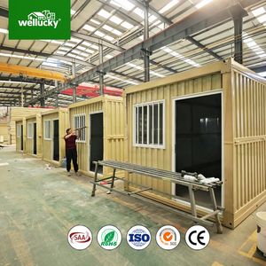 Casa Contenedor Plegable Moderna de 20 y 40 Pies, Casa Móvil de 1 Dormitorio, Casas Modulares Prefabricadas, Casas Pequeñas de Buena Calidad - Product Image 2