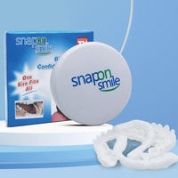 Protège-dents artificiel à couverture complète, personnalisé, marque privée, fausses dents, placages dentaires, ajustement confortable, prothèses dentaires flexibles