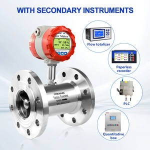 High Precision Digital <strong>Turbine</strong> Flow Meter Tri Clamp Water Vegetable Oil Flow Meter With Pulse RS485 4-20Ma Output - Product Image 6