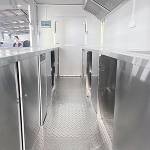 Café mobile remorque BBQ Concession Food Trailer Food Truck avec cuisine complète à vendre USA - Product Image 3