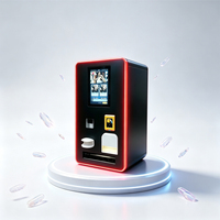 Kiosque tactile de 22 pouces conforme ADA, imprimante d'art des ongles verticale entièrement automatique, distributeur automatique avec intégration TPV