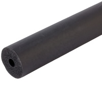 TOPLON Film isolant thermique UV double 5,0 mm en caoutchouc noir ignifuge, imperméable, anti-âge et anti-ultraviolet pour tuyaux électriques