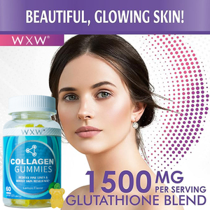 OEM/ODM <b>Collagen</b> Gummies With <b>Biotin</b> Vitamin C for Hair Nail Skin Healthcare Supplement Gummy Candy - Product Image 4