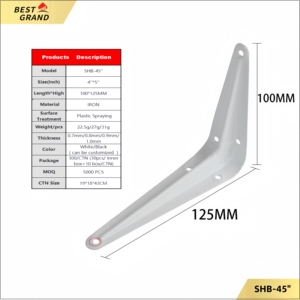 Supporti per Mensole di Alta Qualità, Facili da Installare, Versatili e ad Alta Capacità, Vendita Calda - Product Image 4