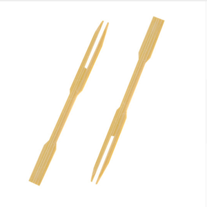 Tre Nhỏ Món Khai Vị Chọn Dùng Một Lần Trái Cây Nĩa Món Tráng Miệng Chèn Biểu Tượng Tùy Chỉnh Công Cụ Để Làm Sạch Đóng Gói Trong Túi - Product Image 5