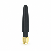Antena Mikro 4G LTE -J Male Polarisasi Vertikal 3dBi Gain Tinggi untuk Router Kecil dan Modul DTU Nirkabel 2G/3G