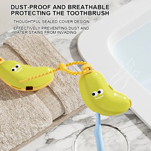Bàn chải đánh răng di động Head Cover <span class=keywords><strong>cap</strong></span> Travel Bộ dụng cụ để rửa bàn chải đánh răng - Product Image 3