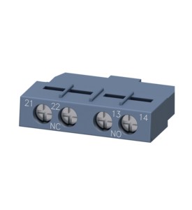 Bloque de interruptores auxiliares frontales en stock, 1 contacto NO, 3RH1921-1CA10 - Product Image 2