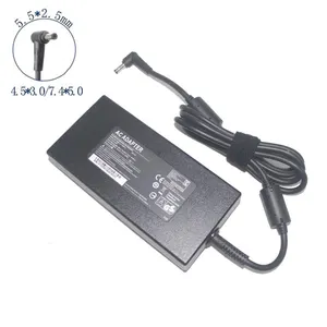 Genuino para LITEON 19,5 para Chicony 1. 1 230 V 11.8A 5,5 W adaptador de CA para ASUS ACER MSI 2,5*7,4 5,0*4,5 3,0 *