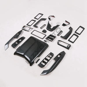 Accesorios de Actualización Interior para Auto WZXD, Cubiertas de Fibra de Carbono para Palanca de Cambios, Rejillas de Ventilación y Aire Acondicionado para Land Cruiser LC300 2023 - Product Image 3