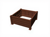 Bac à légumes modulaire en PP pour extérieur, jardinière emboîtable pour légumes, herbes et fleurs