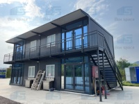 BOX SPACE petite maison conteneur maison 20 pieds anti ouragan meilleures maisons conteneur avec isolation en laine de roche et disposition personnalisée