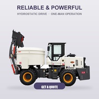 Camion malaxeur à béton autochargeant de 4 mètres cubes, conception personnalisée pour usage agricole