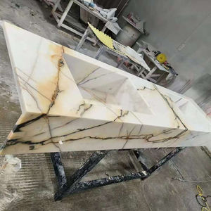 Encimeras de Mármol Calacatta Paonazzo de Lujo, Losa de Piedra Personalizada para Decoración de Casas y Villas Modernas, Baldosa de Piedra Natural - Product Image 5