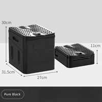 Kit d'urgence de toilettes pliantes portables pour voiture, camping et extérieur, avec agent de solidification, Chine