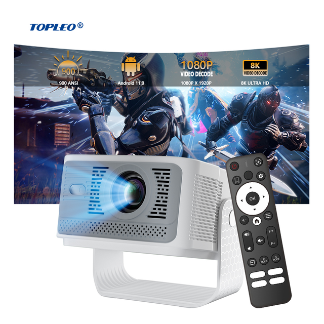 Topleo Smart Portable PICO Projector HY350 Max Led Full hd 4k Screen Video 1080p Mini LCD Home Smart Android Video Projector