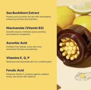 Productos OEM de Cuidado de la Piel Coreanos Medicube Crema Hidratante Antiarrugas con Cápsulas de Oro y Vitamina C Liposomada - Product Image 3