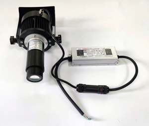 โปรเจคเตอร์โฆษณา LED โคมไฟโปรเจคเตอร์กลางแจ้ง Gobo โปรเจคเตอร์กันน้ำติดผนังหมุนเลเซอร์โฆษณาโลโก้นักบิน - Product Image 5