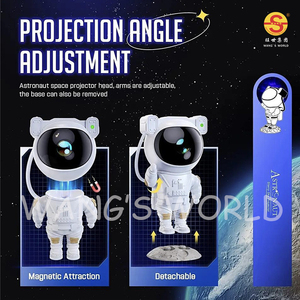 Multi-style Starry Led Night <strong>Light</strong> Nebula <strong>Star</strong> Lamp Sterren Astronaut Projector <strong>for</strong> Kids <strong>Bedroom</strong> - Product Image 3