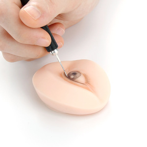 3pcs 5D <b>Silicone</b> Practice Mold Set Eyes Lips Eyebrow Tattoo Training <b>Tool</b> for PMU Academy - Product Image 2