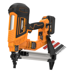 <span class=keywords><strong>Clavadora</strong></span> Eléctrica Inalámbrica Freeman LD40 de 20V con Batería de Iones de Litio, Pistola de Clavos para Concreto y Acero, Ideal para Paredes de Concreto - Product Image 1