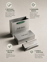 Boîte d'emballage de luxe en carton argenté pour lunettes, avec logo personnalisé, sac cadeau pour lunettes de soleil et étui à lunettes