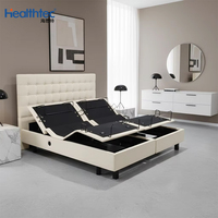 Modernes Zero-Gravity-Massagebett mit Fernbedienung, Smart-Elektro-Metallrahmen, verstellbares Schlafzimmer-Liegebett