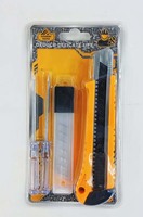 Ensemble d'outils à main K51852 4 pièces, tournevis, ensemble de couteaux, outils de quincaillerie à usage quotidien à 1 dollar, kits d'outils à main, articles à 1 dollar