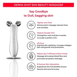 Devices 3d Y Roller Rotating Face Neck Eye Lifting Massager Ems Therapy Sculptor Beauty Roller For Skincare Tools