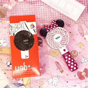 Portátil 1200Mah lindo <span class=keywords><strong>Mickey</strong></span> Minnie ventilador <span class=keywords><strong>de</strong></span> mano Escritorio <span class=keywords><strong>de</strong></span> oficina Usb recargable Mini ventilador estudiante pequeño ventilador <span class=keywords><strong>de</strong></span> refrigeración para viajes - Product Image 5