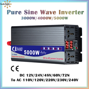 Inversor Industrial de Onda Sinusoidal Pura de 3000W, Monofásico, DC/AC, Entrada 9.5V-60V, Salida 110V, para Uso Doméstico y Automotriz, Disponible al por Mayor y OEM - Product Image 3