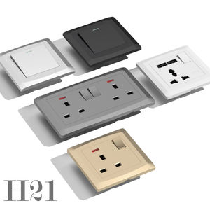 Interruptor de timbre esmerilado controlado por aplicación Smart Life, Control de velocidad 10A Max, Panel táctil impermeable para hoteles domésticos de interior, 220V - Product Image 5