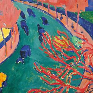 งานพิมพ์ภาพนามธรรมสะพานชาร์ริ่งครอสของแอนเดร เดเรน ระดับคอลเลกชันพิพิธภัณฑ์ ผลิตจากเรซินกันรังสียูวี เป็นมิตรต่อสิ่งแวดล้อม - Product Image 4