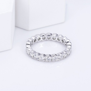 Joyería Messi MSR-1391, Diamante de Laboratorio Redondo de 14k para Regalo de Boda o Compromiso - Product Image 2