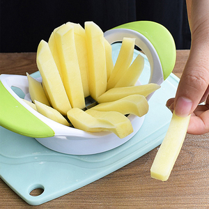 Dụng cụ cắt khoai tây và thái rau bằng thép không gỉ 2 trong 1, sử dụng tay, an toàn với lò nướng, có thể tái sử dụng - Product Image 2