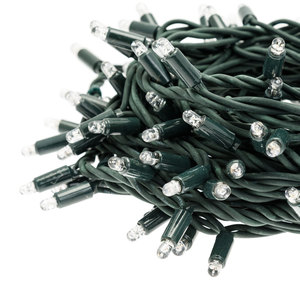 Guirlandes lumineuses LED pour clôtures et allées, étanches IP67, câble PVC vert, connectables, multicolores, 8 modes, 240V, prise AU, vente en gros - Product Image 2