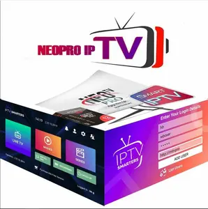 Prova gratuita abbonamento Iptv mondo 12 mesi iptv pannello rivenditore germania olandese arabica smart 4K m3u iptv per tv box