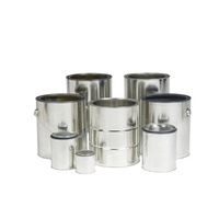 Máquina Automática para Fabricar Latas de Metal, Selladora de Latas Redondas de 1 Galón