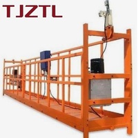Plateforme suspendue ZLP630, plateforme suspendue pour façade, plateforme suspendue en aluminium, équipement d'entretien de bâtiments