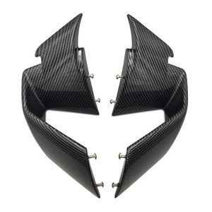 Pour BMW S1000RR 2019-2022 noir mat pièces modifiées plaque latérale aile fixe - Product Image 1