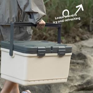 <span class=keywords><strong>Contenitore</strong></span> Termico Moderno <span class=keywords><strong>da</strong></span> 22L Leggero per Picnic e Campeggio con Supporto per Lattine - Product Image 1