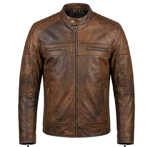 Chaqueta de Cuero para Motociclismo y Carreras, Hecha a Medida, Ropa Deportiva para Hombre, Chaqueta de Motociclista de Cuero Genuino de Alta Calidad - Product Image 1