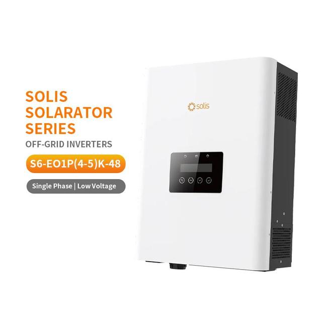 Solis Off-grid Inverter S6-EO1P(4-5)K-48 Single Phase 5kw Low Voltage Inverter