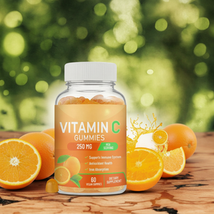 วิตามินซีเข้มข้น OEM ชนิดกัมมี่ ช่วยเสริมสร้างภูมิคุ้มกัน ต่อต้านอนุมูลอิสระ ช่วยดูดซึมธาตุเหล็ก บำรุงผิวขาวใส สำหรับผู้ชาย 2 ชิ้น - Product Image 3