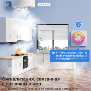 Sirena de Seguridad con Alerta por Voz Tuya, 32 Escenarios de Alarma, Sensor de Fuga de Agua, Rotura de Vidrio, Vibración y Manipulación, Compatible - Product Image 4