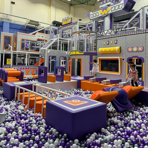 Equipo de Juegos Interior de Grado Comercial, Arena de Bolas Acolchada No Tóxica para Niños, Entretenimiento FEC para Niños - Product Image 1