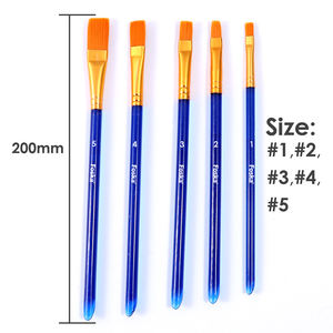 <span class=keywords><strong>Pinceau</strong></span> Foska de bonne qualité pour <span class=keywords><strong>peinture</strong></span> à l'huile, à l'aquarelle et à l'acrylique, manche en plastique, poils en nylon, pour enfants et adultes, fournitures d'art pour le <span class=keywords><strong>dessin</strong></span> - Product Image 2