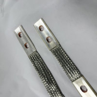 Venta Directa de Fábrica: Barras Colectoras de Cobre Trenzado de Varios Estilos, Conexión Flexible, 220V, Barras Colectoras de Cobre Trenzado Aisladas