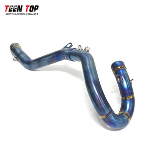 Supermoto xe đạp bụi bẩn tiêu đề ống xả xe máy cho 450 EXC-F/450 XCF-W/500 EXC-F/500 XCF-W/fe501/fe450 ống hợp kim Titan 2020 + - Product Image 4